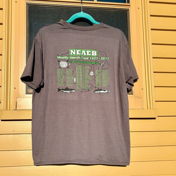 NEAEB 41st Annual Meeting T-Shirt New England Environmental Biologists Cattails - Picture 3 of 6